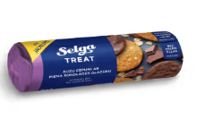 Selga Treat auzu cepumi ar piena šokolādes glazūru 200 g